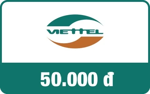 Thẻ nạp Viettel 50k