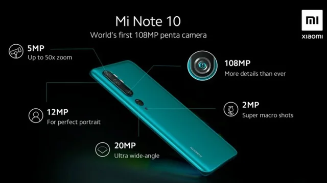 Xiaomi Mi Note 10 Pro được coi là siêu phẩm với bộ 5 camera cực độc đáo. Không những vậy, 