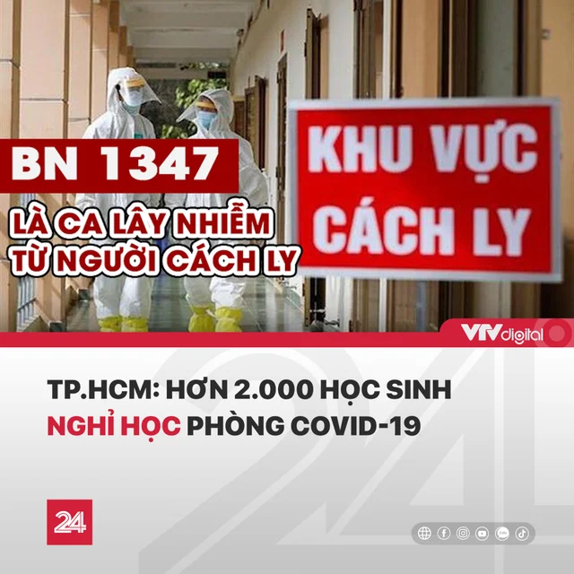 🆘Hơn 2.000 học sinh trường tiểu học Võ Văn Tần và Nguyễn Huệ, quận 6, phải nghỉ học vì có