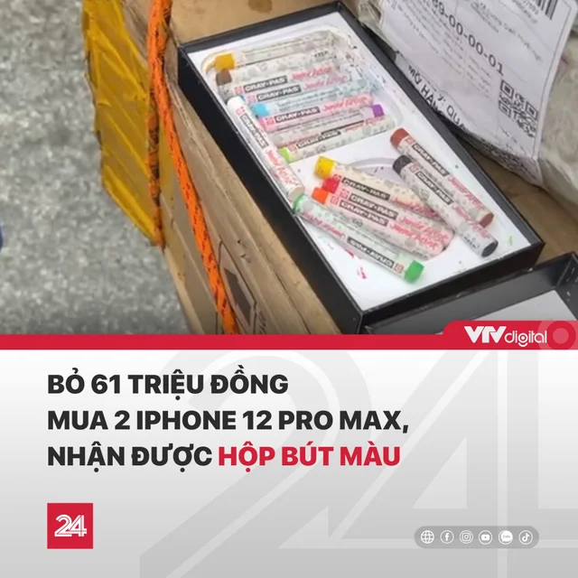 ❌Khách hàng Chu Quang Toàn ở Nghi Xuân, Hà Tĩnh cho biết có đặt mua hai chiếc iPhone 12 Pr