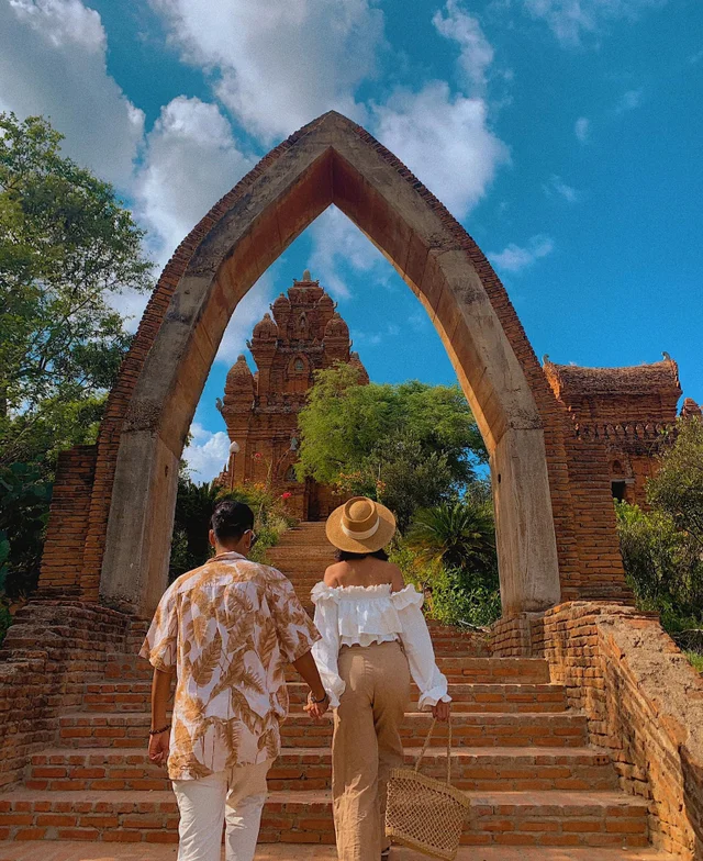 The ancient Po Klong Garai Temple sits just outside of the vibrant coastal city of Phan Rang.