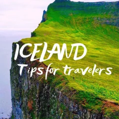 ICELAND Tips for travelers