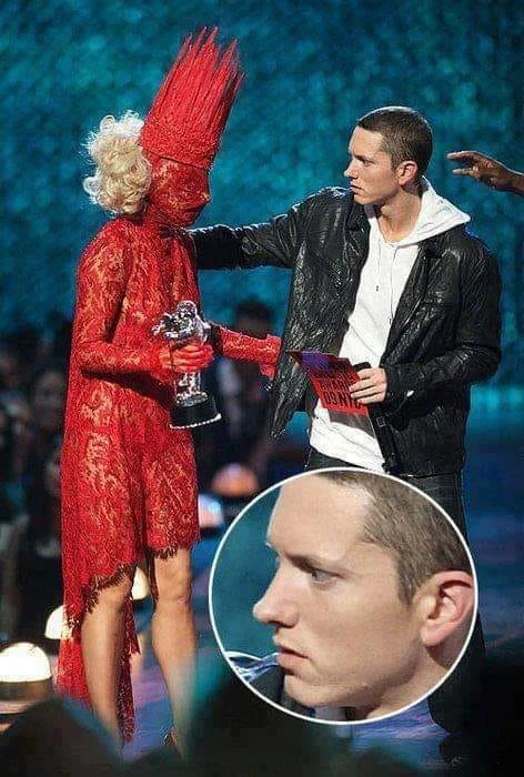 Eminem first meeting with Lady Gaga