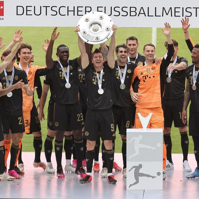 Another season, another #Bundesliga title 😎