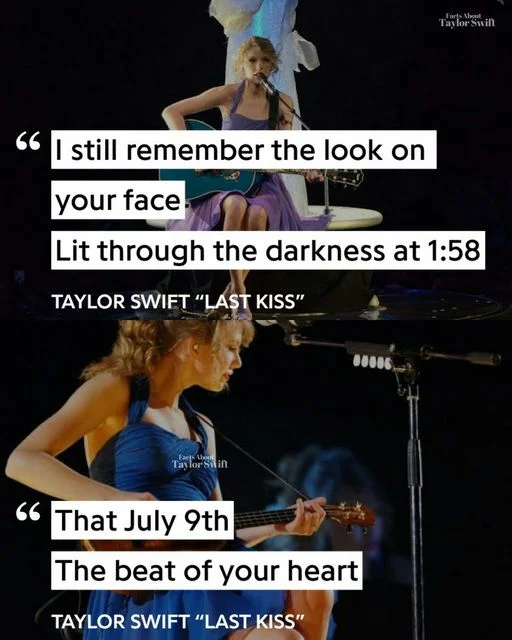 Taylor Swift | Last Kiss Lyrics
Cre: Facts About Taylor Swift