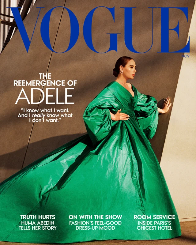 Adele trên bìa tạp chí Vogue Anh và Mỹ ❤