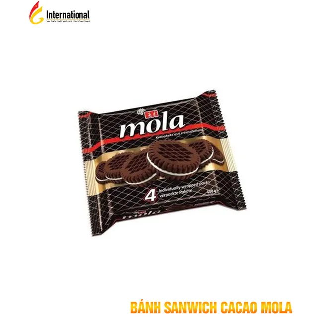 Bánh Sanwich cacao MOLA
🍩Nhắc đến các loại bánh ngon nhất của đất nước Thổ Nhĩ Kì thì khô