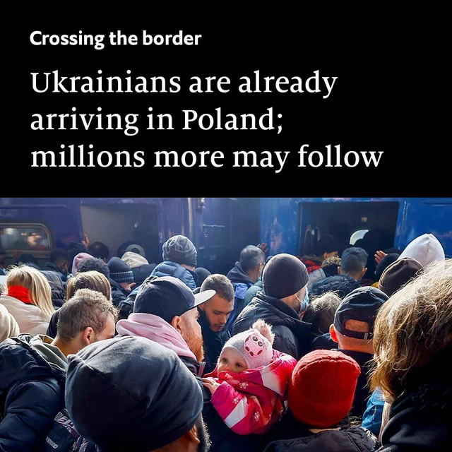 As Ukrainian refugees arrive, Poland readies to take them in. That has not been the case i