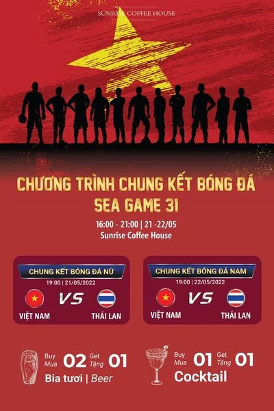 ⚽️ Trực tiếp trận Chung kết tranh HCV giữa "kì phùng địch thủ" U23 Việt Nam - U23 Thai Lan