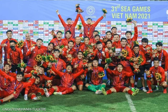 Chúc Mừng Đội Tuyển Việt Nam! 
😀恭喜越南足球队夺冠SEA GAME 31。