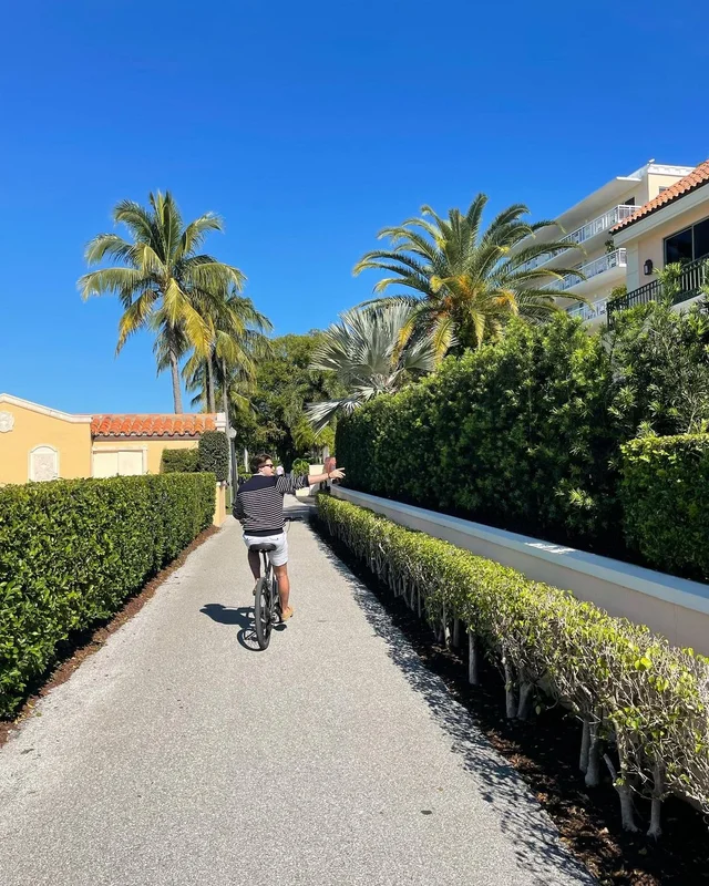 Palm beach bike ride
