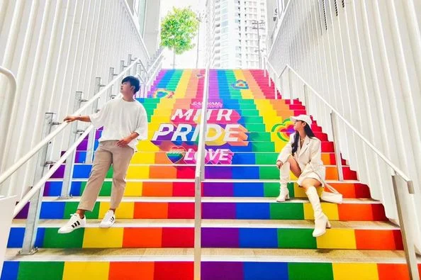 [ ĐỊA ĐIỂM CHECK-IN HOT NHẤT BANGKOK MỚI XUẤT HIỆN 🌈🌈]
Samyan Mitrtown - Iconic LGBTQ - 