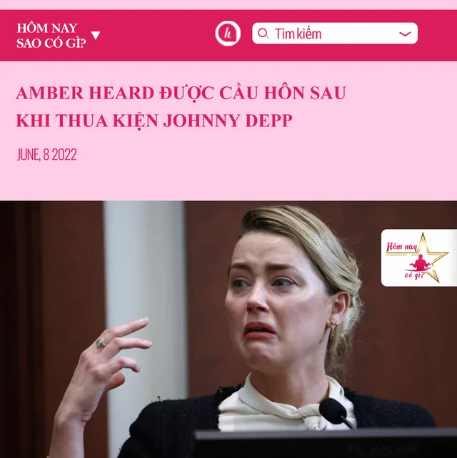 Chỉ vài ngày sau khi thua kiện Johnny Depp, Amber Heard đã nhận được lời cầu hôn từ 1 ngườ