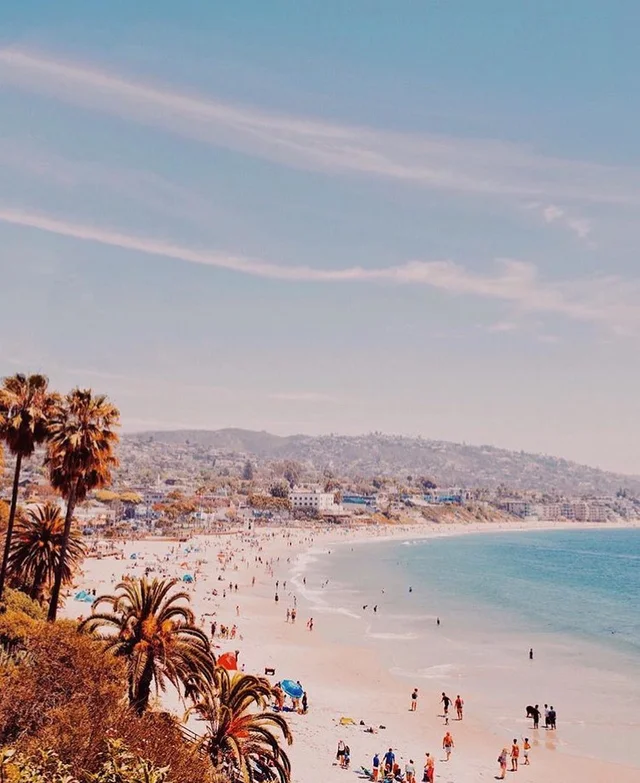 It doesn’t get more California Dreaming than this image of Laguna Beach