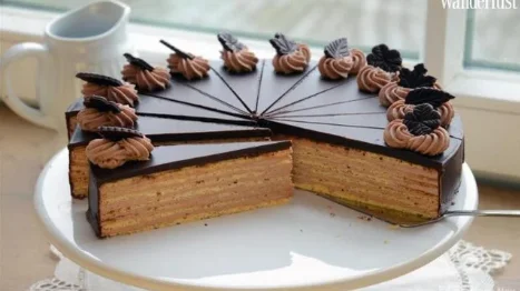 Prinzregententorte - A sweet cake full of German flavor