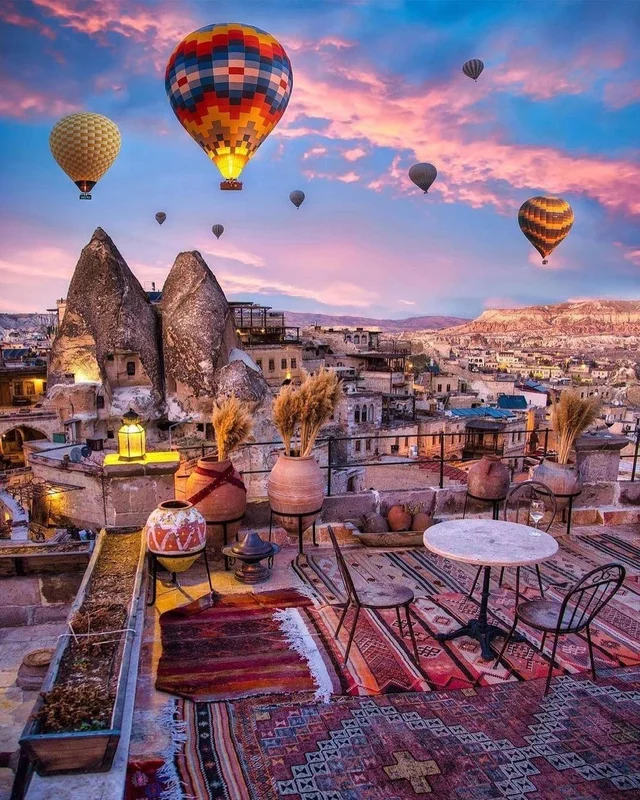 Get some travel inspo with these vibrant photographs of Turkey. 😍 Welcoming you all year 