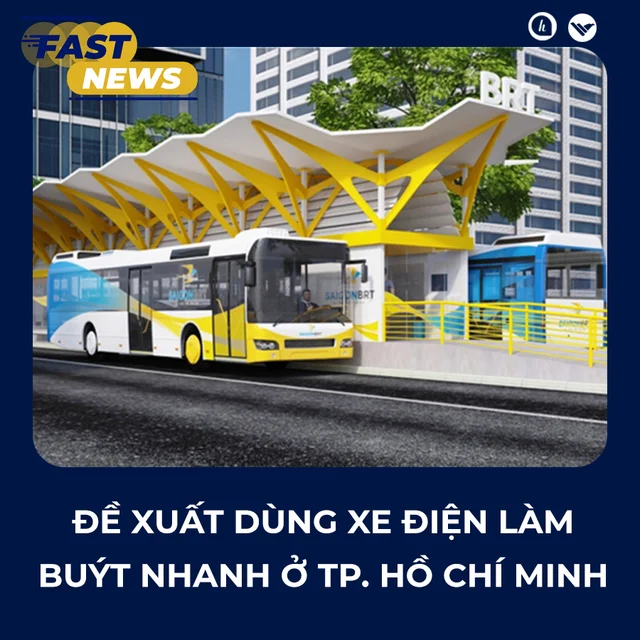 ✔ Sở Giao thông Vận tải (GTVT) vừa đề xuất UBND TP. Hồ Chí Minh chọn xe điện làm tuyến buý