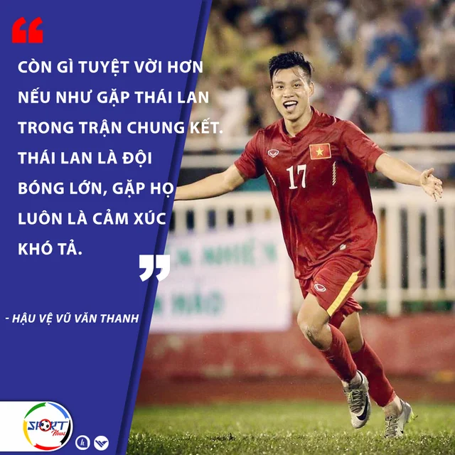 Văn Thanh hào hứng mơ về màn tái đấu Thái Lan tại chung kết AFF Cup 2022 🔥🔥🔥
Kết quả bố