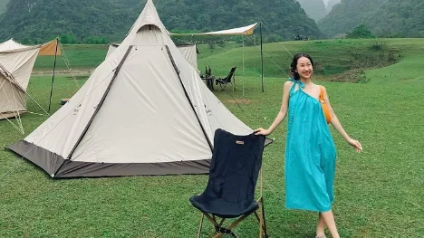 Cao Bang Eco Camping – trải nghiệm cắm trại và chill cạnh núi Mắt Thần tuyệt đẹp 