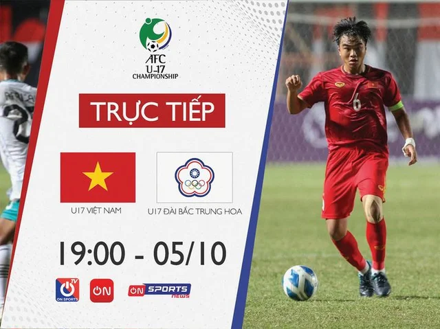 U17 Việt Nam sẽ bắt đầu mở màn chiến dịch vòng loại U17 châu Á 2023 với trận đấu gặp U17 Đ