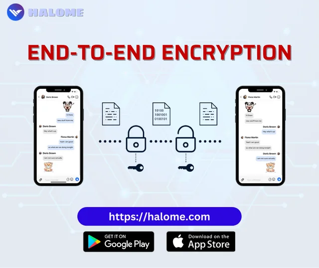 HALOME MAXIMIZES USER PRIVACY BY USING END-TO-END ENCRYPTION
.
❓ You are concerned about t