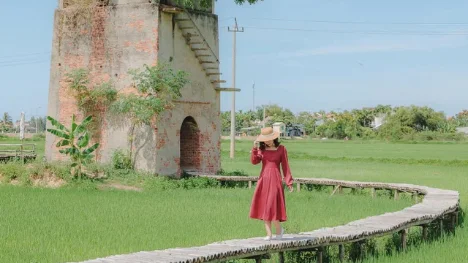 Hoi An old brick kiln - a super chill virtual-living spot that tourists can't ignore