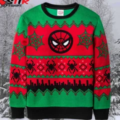 Christmas Sweater Spiderman Ugly