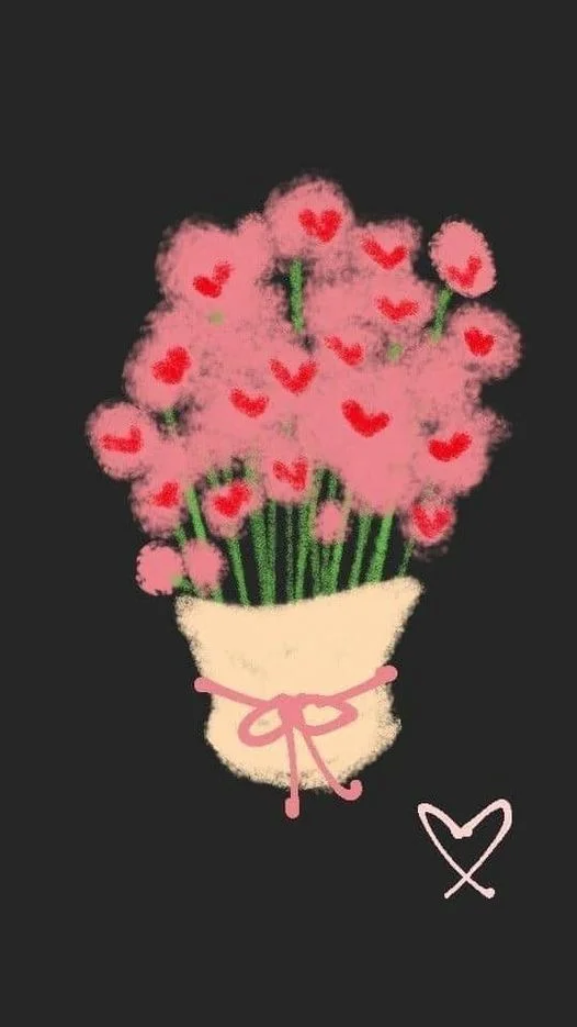 “ mỗi ngày tặng em một bó hoa,
 mong em luôn xinh đẹp như vậy “ 🌼