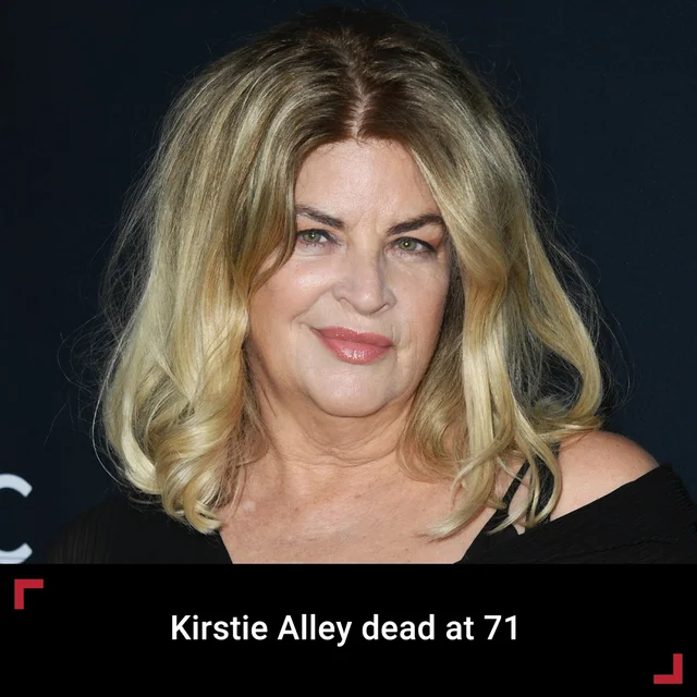 🔥 Kirstie Alley dead at 71 🔥
--------------------------------
❌❌❌ Kirstie Alley died fol