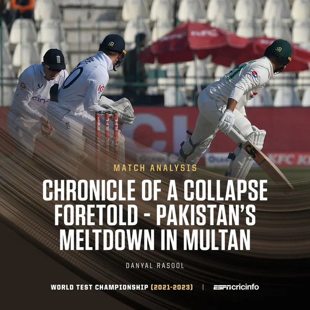 Far from adding to the improbable flurry of recent fourth-innings heroics, Multan instead 