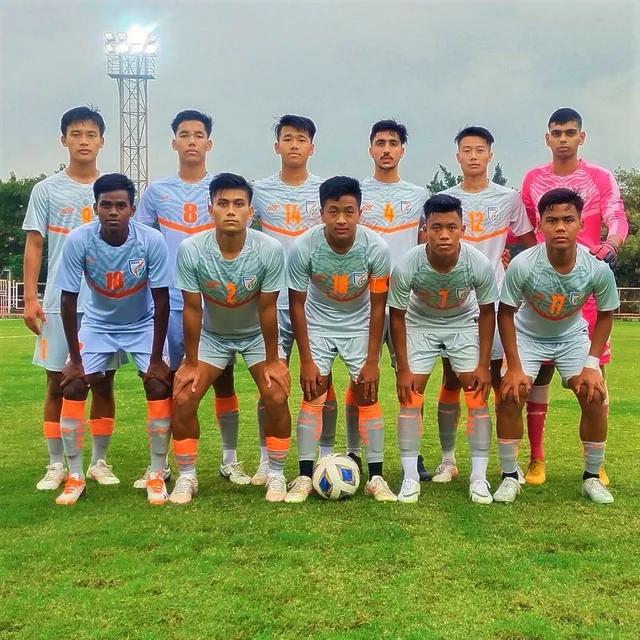 The India U-17 Team played a practice match against Bengaluru FC U-18, which ended in a 1-