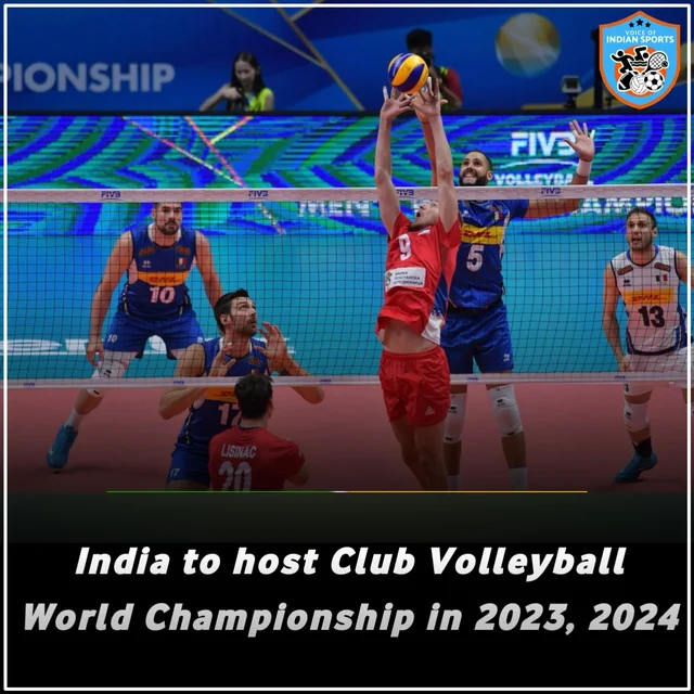 🚩 India will host nation Men’s Club World Championships for two years in partnership with