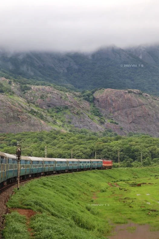 Beauty of Kerala....❤
Palakkad - Coimbatore line