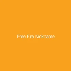 NickName Free Fire