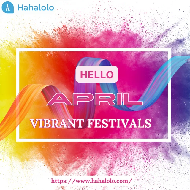 🥳🥳HELLO APRIL- BUSTLING FESTIVE SEASON

April is the impeccable time for people to plan 