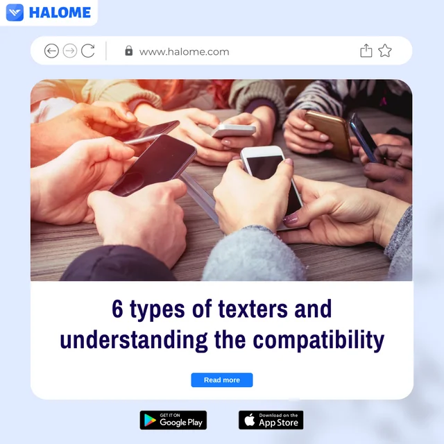 📱 6 TYPES OF TEXTERS AND UNDERSTANDING THE COMPATIBILITY