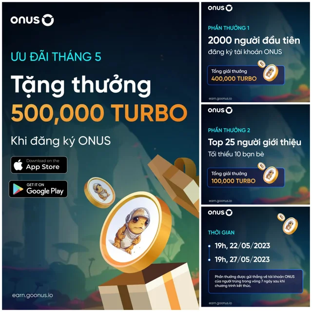 💯 Cùng ONUS sở hữu miễn phí 500,000 TURBO - #Memecoin tiềm năng nhất hiện nay! 👇👇👇
htt