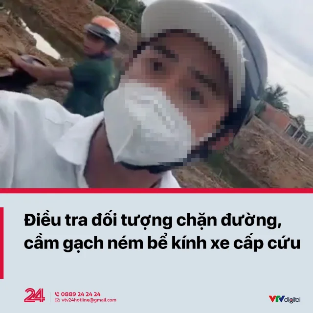 Ngày 3/6, Công an tỉnh Trà Vinh đang xác minh điều tra trường hợp đối tượng chặn đường xe 