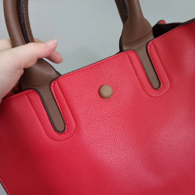 Túi xách nữ công sở màu đỏ