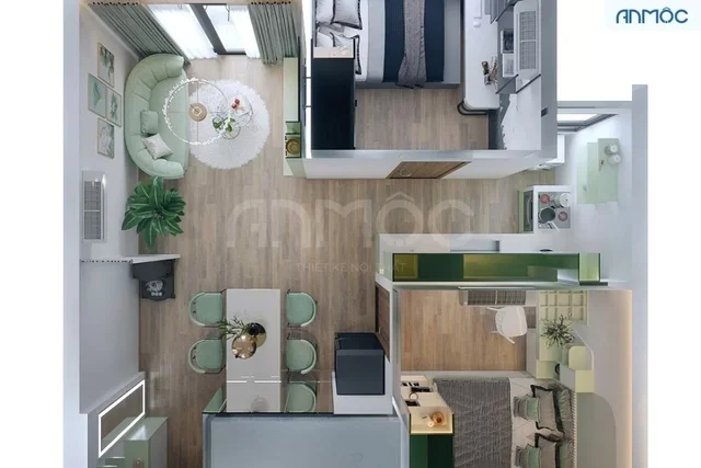 Thiết kế nội thất chung cư | Thiết kế nội thất chung cư Osimi Quận 12
