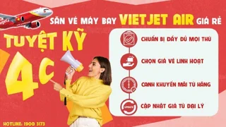 Bí quyết vàng săn vé máy bay Vietjet Air giá rẻ chỉ từ 99K: Du lịch VIỆT NAM "MÊ MẨN"